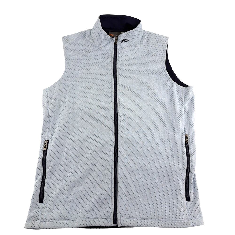 Kjus Men's Powder Blue Gassen Vest Size 50 M